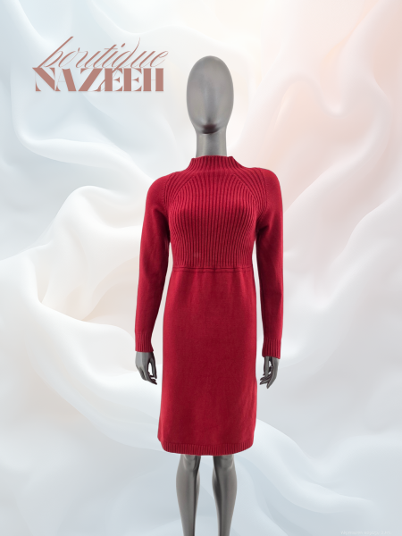 فستان شتوي طويل